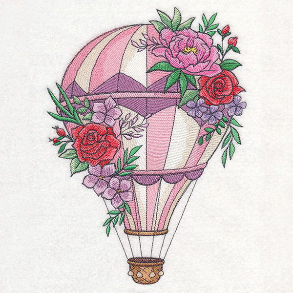 Floral Hot Air Balloon