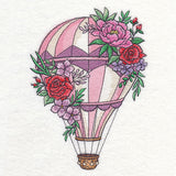 Floral Hot Air Balloon