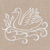 Rustic Swan Accent