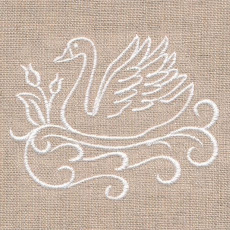 Rustic Swan Accent