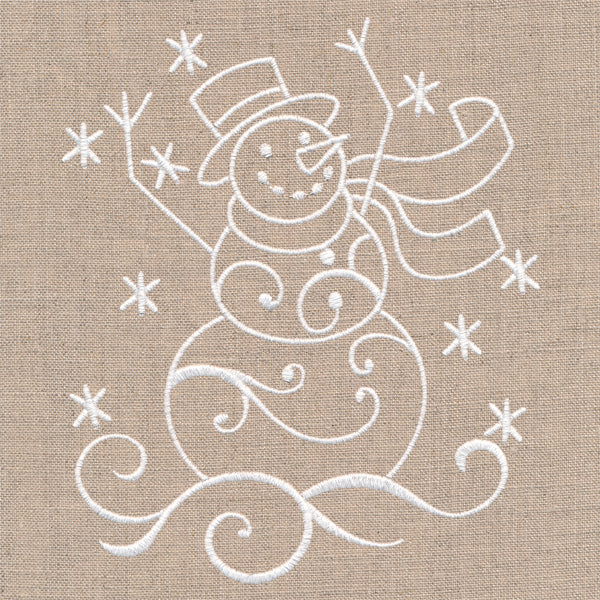 Rustic Snowman Accent