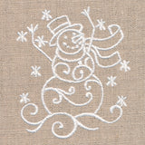 Rustic Snowman Accent