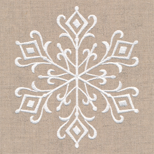 Rustic Snowflake Accent