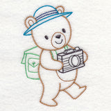 Traveling Teddy Bear - Hiking (Vintage)