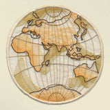 Antique Globe - Eastern Hemisphere (Organza)