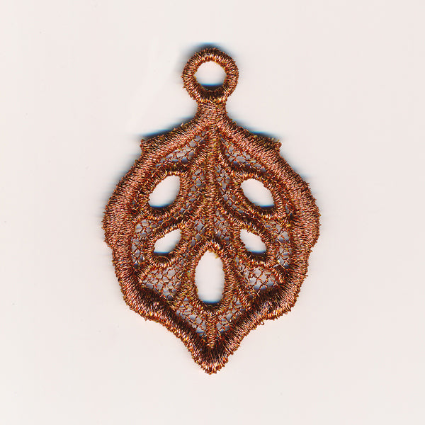 Leaf Pendant (Lace)