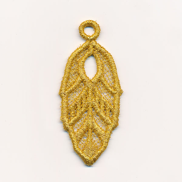 Feather Pendant (Lace)
