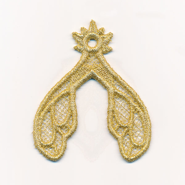 Maple Seed Pendant (Lace)