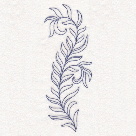 Botanical Treasures - Leafy Stem (Vintage)