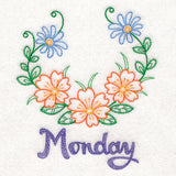 Floral Laurels - Monday (Vintage)