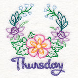 Floral Laurels - Thursday (Vintage)