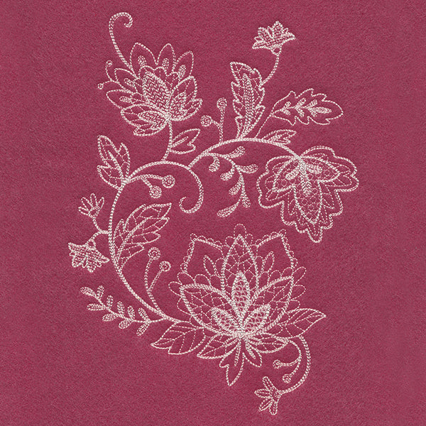 Delicate Jacobean Flourish