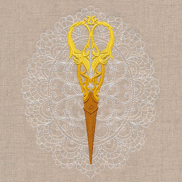 Crafty Scissors Cameo