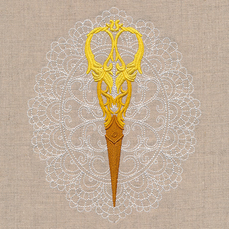 Crafty Scissors Cameo