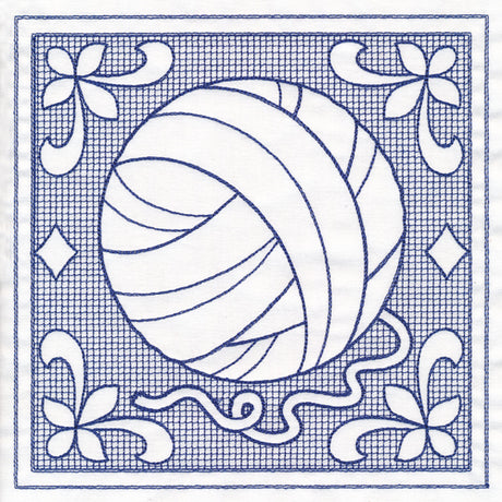Yarn Square (Trapunto)