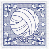 Yarn Square (Trapunto)