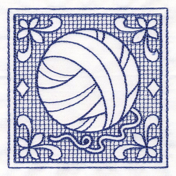 Yarn Square (Trapunto)