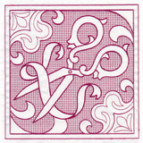 Scissors Square (Trapunto)