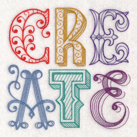 Create Typography Square