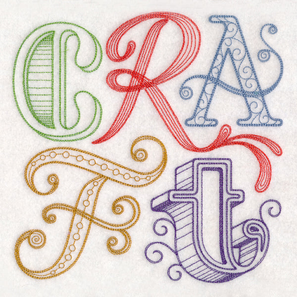 Craft Typography Square