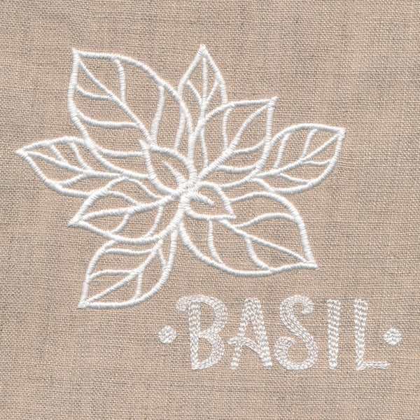 Rustic Basil Accent