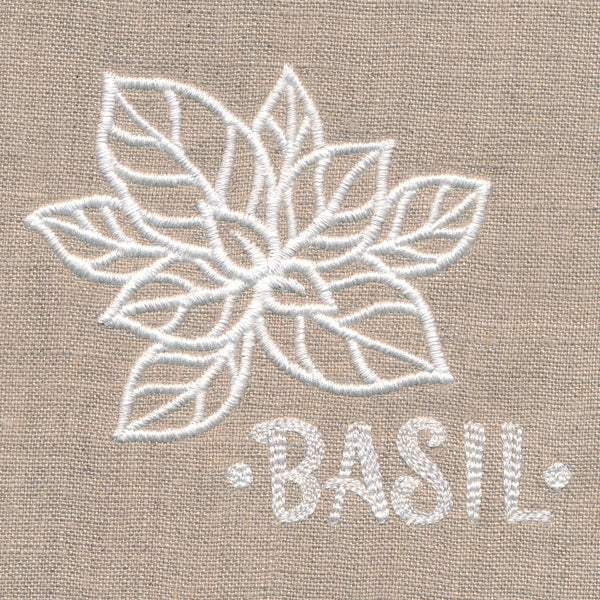 Rustic Basil Accent