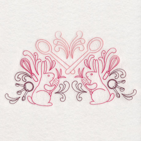 Kitchen Helper Bunnies (Vintage)