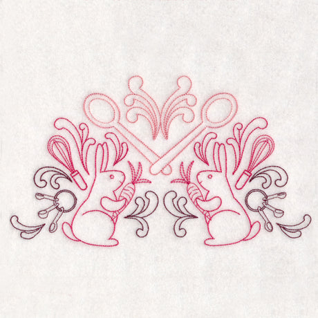 Kitchen Helper Bunnies (Vintage)