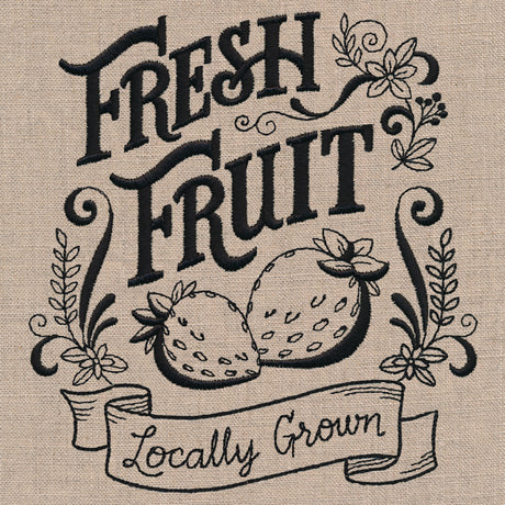Fresh Fruit Sign