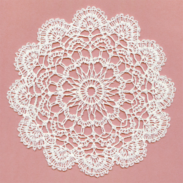 Delicate Doily (Battenburg Lace) – Embroidery Library