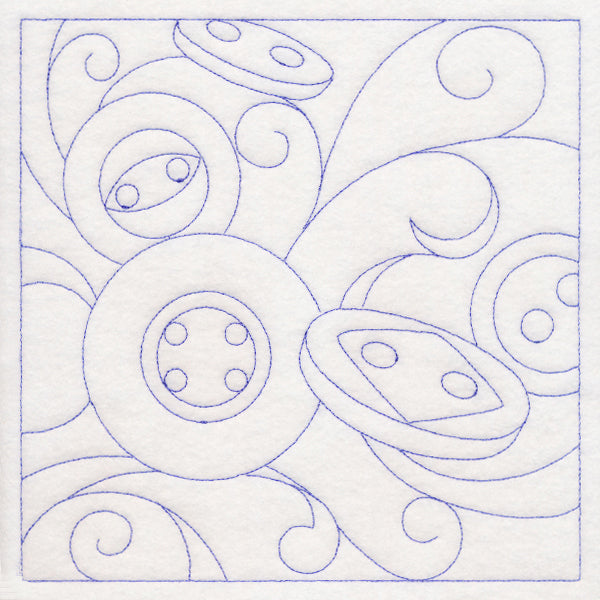 Crafty Quilting - Buttons (Double Run)