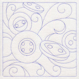 Crafty Quilting - Buttons (Double Run)