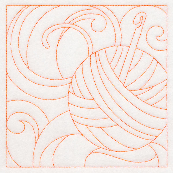 Crafty Quilting - Crochet (Double Run)