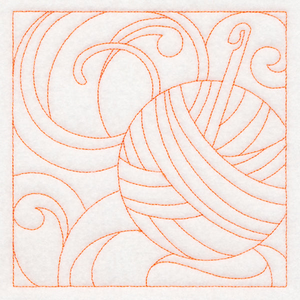 Crafty Quilting - Crochet (Double Run)