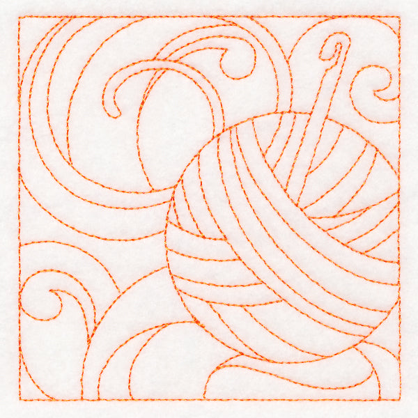 Crafty Quilting - Crochet (Double Run)