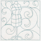 Crafty Quilting - Dress Form (Double Run)