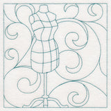 Crafty Quilting - Dress Form (Double Run)
