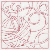 Crafty Quilting - Knitting (Double Run)