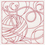 Crafty Quilting - Knitting (Double Run)