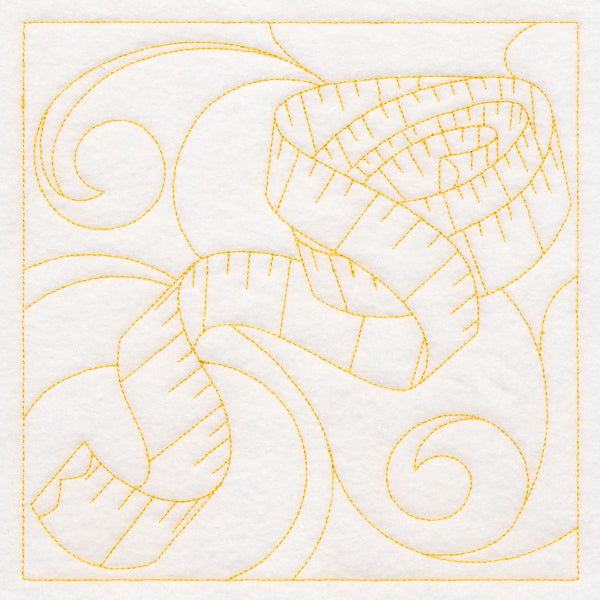 Crafty Quilting - Measuring Tape (Double Run)