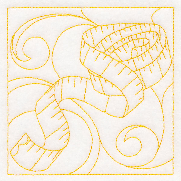 Crafty Quilting - Measuring Tape (Double Run)