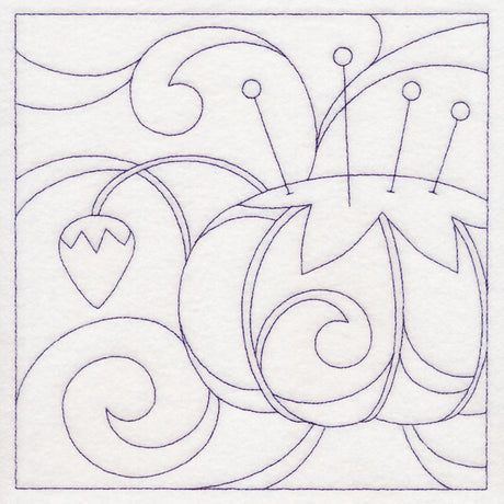 Crafty Quilting - Pincushion (Double Run)