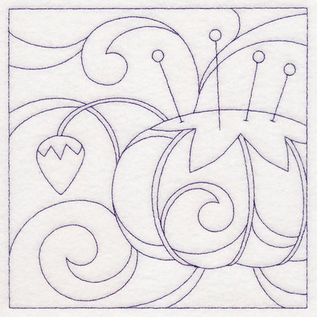 Crafty Quilting - Pincushion (Double Run)