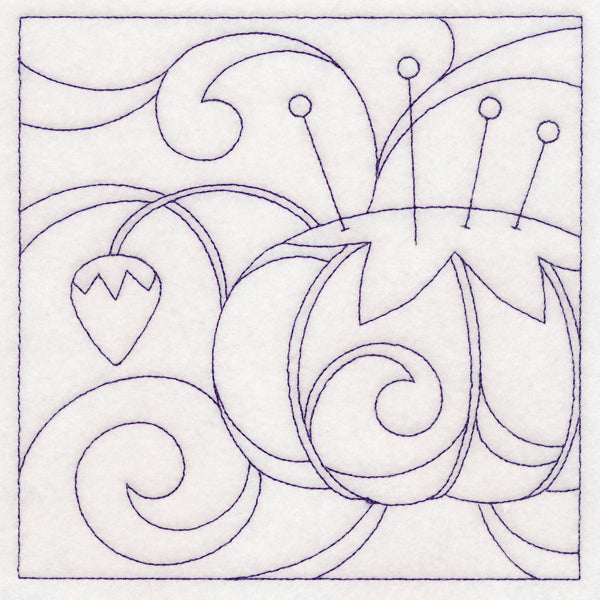 Crafty Quilting - Pincushion (Double Run)