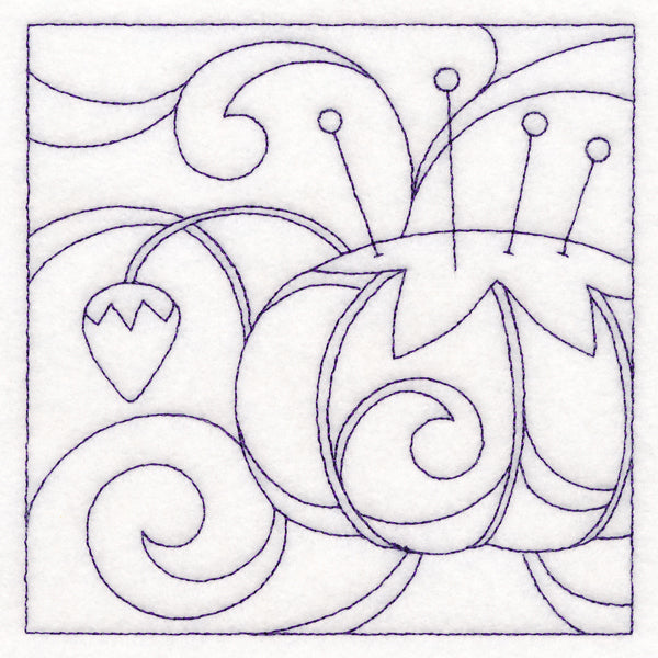 Crafty Quilting - Pincushion (Double Run)