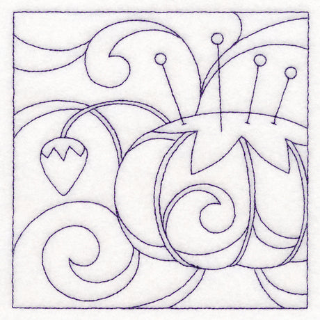 Crafty Quilting - Pincushion (Double Run)