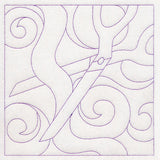 Crafty Quilting - Scissors (Double Run)