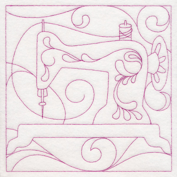 Crafty Quilting - Sewing Machine (Double Run)