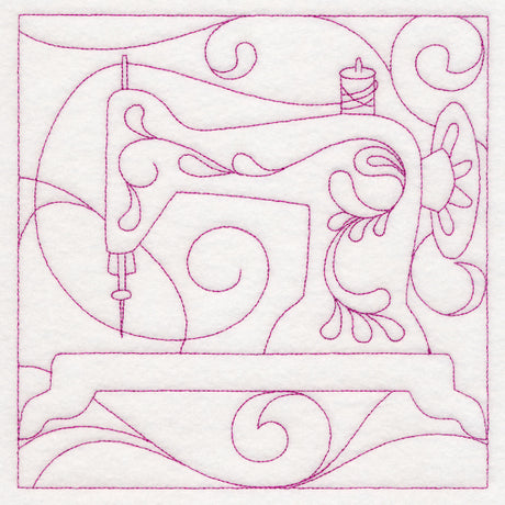 Crafty Quilting - Sewing Machine (Double Run)
