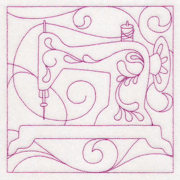 Crafty Quilting - Sewing Machine (Double Run)